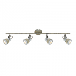 Aca MC167794R Φωτιστικό Σποτ IIII Σκουριά Inka