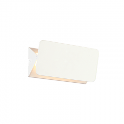 Aca ZD80645LEDWH Φωτιστικό Επίτοιχο Απλίκα Led Λευκό Pyramid