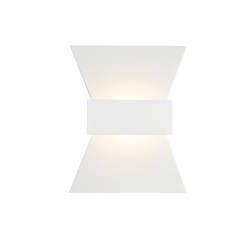 Aca D81166LEDWH Φωτιστικό Επίτοιχο Απλίκα Led Λευκό Elegant