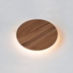 Aca ZM1705LEDWDW Φωτιστικό Επίτοιχο Απλίκα Led Καφέ Eclipse