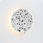 Aca ZM1710LEDWT Φωτιστικό Επίτοιχο Απλίκα Led Μωσαϊκό Eclipse