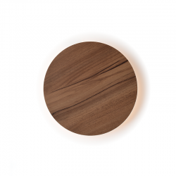 Aca ZM1724LEDWDW Φωτιστικό Επίτοιχο Απλίκα Led Καφέ Eclipse