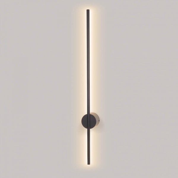 Aca ZM16LEDW80BK Φωτιστικό Επίτοιχο Απλίκα Led Μαύρο Avenue