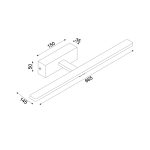 Aca PN15LEDW67WH Επίτοιχο Φωτιστικό Led Λευκό Palma Aca PN15LEDW67WH Επίτοιχο Φωτιστικό Led Λευκό Palma