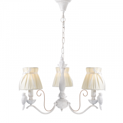 Aca EG166083PW Φωτιστικό Οροφής Λευκό/Χρυσό Ekavi