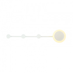 Aca ZM71LEDW70WH Επίτοιχο Φωτιστικό Led Λευκό Valentino