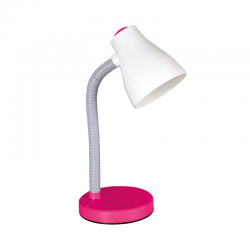 Aca SF1211P Φωτιστικό Γραφείου Ροζ Με Λευκό Yuppie