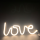 Aca X041181322 Love Διακοσμητικό Φωτιστικό Neon Μπαταρίας