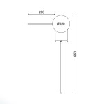 Aca OD94581WLB Φωτιστικό Επίτοιχο Απλίκα Μαύρο Cyclops Aca OD94581WLB Φωτιστικό Επίτοιχο Απλίκα Μαύρο Cyclops