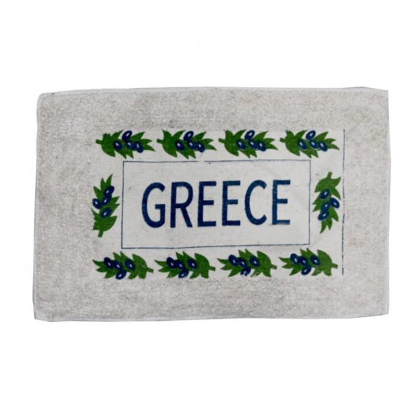Βαμβακερό Πατάκι Μπάνιου 40x60cm – Bathroom Μat Greece Olives - 13243