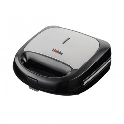 Hobby HSM 40365 Τοστιέρα Γκρίλλ με Αποσπώμενες Κεραμικές Πλάκες 2 Θέσεων 750W