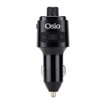 Osio OFT-4240BT FM transmitter και φορτιστής με Bluetooth, Fast Charge USB & USB Type-C, micro SD κα