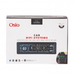 Osio ACO-4540RDS Ηχοσύστημα αυτοκινήτου με Bluetooth, διπλό USB, micro SD, Aux-In, RDS και app 4 x 4