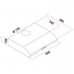 MultiHome MH-6060 Black Glass Φούρνος + MH-6109 Μικτή Εστία + MH-6671 Black Ελεύθερος Απορροφητήρας
