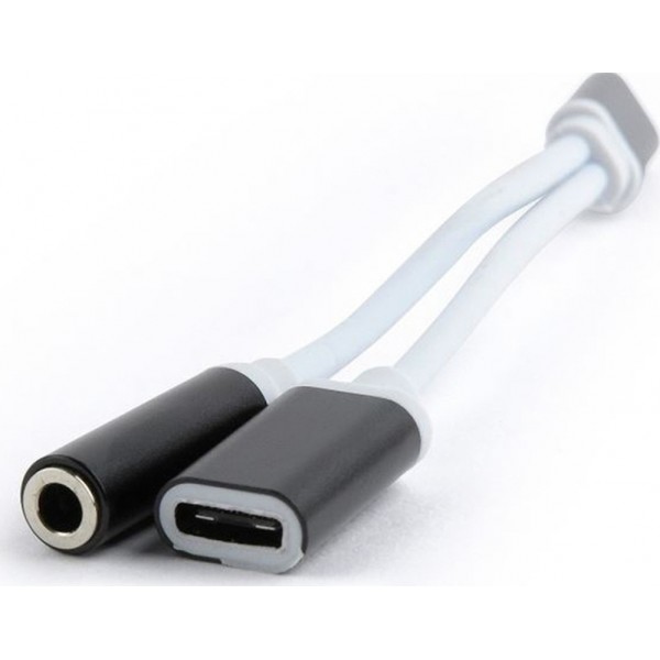 Andowl Q-A186 Μετατροπέας USB-C male σε 3.5mm / USB-C female