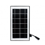 Στεγανό Ηλιακό Φωτιστικό Δρόμου IP65 με Ανιχνευτή Κίνησης και Τηλεχειριστήριο σε Μαύρο Χρώμα GD-750