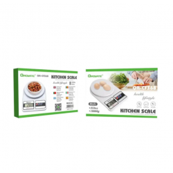 Qiaoyang Kitchen Scale Qa-cf368 - Ψηφιακή Ζυγαριά Κουζίνας 1gr/10kg Λευκή