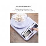Qiaoyang Kitchen Scale Qa-cf368 - Ψηφιακή Ζυγαριά Κουζίνας 1gr/10kg Λευκή