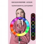 QIAOYANG SOFT RING LIGHT 8INCH RGB LED QA-RG35