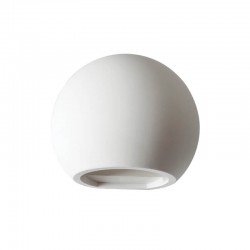 Aca G85311W Φωτιστικό Επίτοιχο Απλίκα Γύψινο Ibon