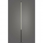Aca ZM16LEDF148BK Επιδαπέδιο Φωτιστικό Led Μαύρο Avenue