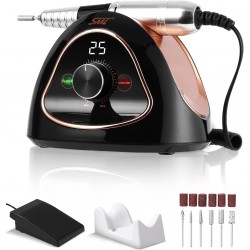 SML M15 Επαγγελματικός Τροχός Μανικιούρ-Πεντικιούρ 45.000 στροφών 65W Μαύρος  