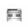 Bertazzoni  PRO12 6G 2E X T Κουζίνα με 6 Εστίες Αερίου + Grill Teppanyaki - 2 Φούρνοι Ηλεκτρικοί