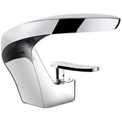 Μπαταρία Νιπτήρος Καμπυλωτή - Χρωμέ CU-259