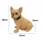 French Bulldog Ηχείο Bluetooth με Ραδιόφωνο CH-M240 Beige