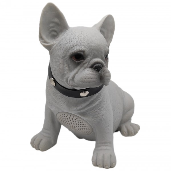 French Bulldog Ηχείο Bluetooth με Ραδιόφωνο CH-M240 Beige