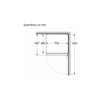 Bosch KGN492IDF Ψυγειοκαταψύκτης Inox