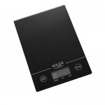 Adler AD-3138 Ψηφιακή Ζυγαριά Κουζίνας 5kg Black