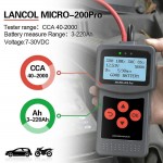 Ψηφιακός Ελεγκτής Μπαταρίας 12V MICRO-200Pro