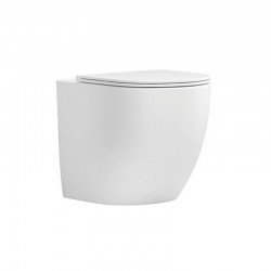 Karag Milos LT-2141D-RMW Απλή Λεκάνη Τουαλέτας 