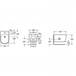 Karag Genesis BH10150 Μπιντέ Αναρτώμενος