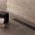 Pestan Karag Confluo Frameless Line Ευθύγραμμο Σιφόνι Δαπέδου Μαύρο γυαλί 300 mm