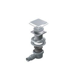 Pestan Karag Confluo Standard-1 Plate 2 in 1 Σιφόνι Δαπέδου 15 cm