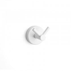 Karag Uno 120266 Άγκιστρο 2 θέσεων Λευκό Ματ