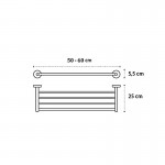 Karag Multiuso 9695 Ραφιέρα Πετσετών 50x25cm