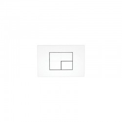 Karag Tile P45-0130 Πλακέτα ενεργοποίησης καζανακίου Λευκή