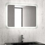 Karag Adel 140 Κρυστάλλινος Καθρέπτης με Κρυφό Φωτισμό LED 800 x 1400 x 40 mm