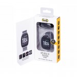 Trevi T-FIT 260 GPS Bluetooth Smartwatch με GPS tracker Μαύρο
