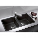 Blanco Zia 9 Anthracite Ένθετος Γρανιτένιος νεροχύτης 86x50 Ανθρακί