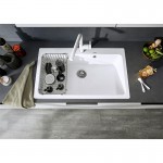 Blanco Naya XL 9 Volcano grey 86x51 cm Γρανιτένιος Νεροχύτης Ένθετος