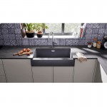 Blanco Vintera XL 9-UF Black 896x510 Γρανιτένιος Νεροχύτης Υποκαθήμενος