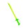Παιδικό φωτεινό σπαθί LED - 5138B - 204110 - Green