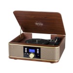 Πικάπ, Ψηφιακό Ραδιόφωνο DAB, USB, Bluetooth Ρετρό Ηχοσύστημα TREVI TT-1042 DAB Πικάπ, Ψηφιακό Ραδιόφωνο DAB, USB, Bluetooth Ρετρό Ηχοσύστημα TREVI TT-1042 DAB