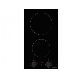 Davoline DVC 29K Domino Εντοιχιζόμενη Κεραμική Εστία με 2 Περιστροφικούς Διακόπτες