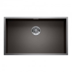 Blanco Zerox 700 U 74x44 cm Υποκαθήμενος Νεροχύτης Dark steel