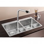 Blanco Andano 400/400 IF/A 865x500 Νεροχύτης Inox PushControl